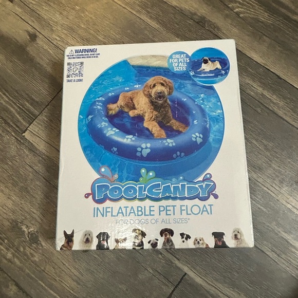 Pool caddy dog inflatable pool float - Picture 1 of 2